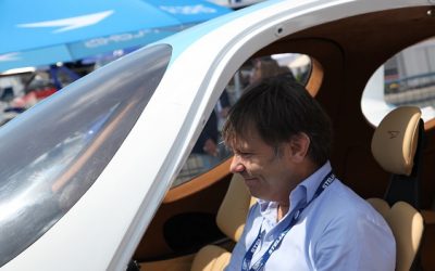 Iron Maiden singer at&nbsp;the controls of FLARIS